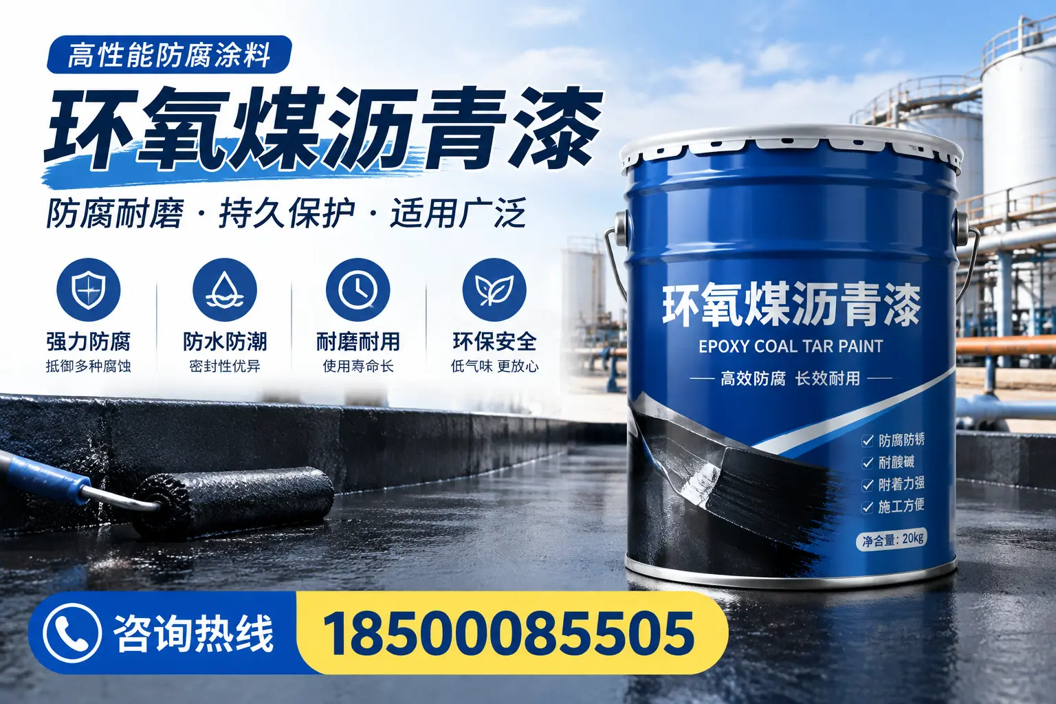 环氧煤沥青漆与传统涂料的对比,哪种更适合郑州?